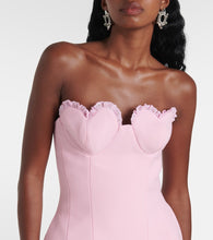 The New Arrivals Ilkyaz Ozel Aurelie lace-trimmed corset dress