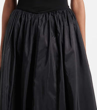 The New Arrivals Ilkyaz Ozel Cate jersey and silk taffeta gown