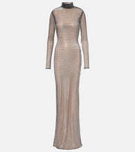 The New Arrivals Ilkyaz Ozel Catroux embellished sheer maxi dress. 新款 Ilkyaz Ozel Catroux 缀饰薄纱长裙