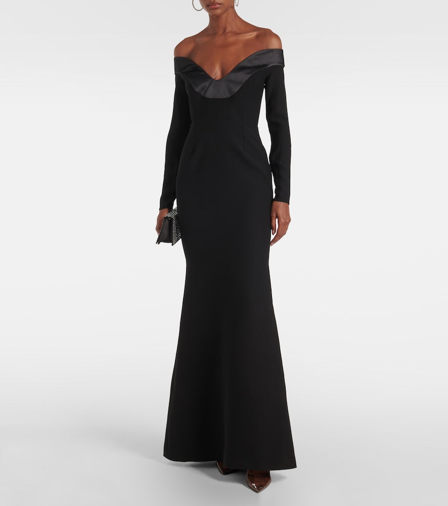 The New Arrivals Ilkyaz Ozel Orreda off-shoulder gown