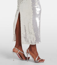 The New Arrivals Ilkyaz Ozel Sequined cutout floral-appliqu√É¬© gown