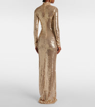 The New Arrivals Ilkyaz Ozel Sequined gown