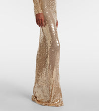 The New Arrivals Ilkyaz Ozel Sequined gown