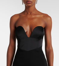 The New Arrivals Ilkyaz Ozel Strapless corset gown