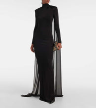 The New Arrivals Ilkyaz Ozel Xanthe jersey tulle gown