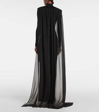 The New Arrivals Ilkyaz Ozel Xanthe jersey tulle gown