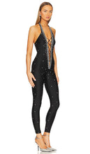 The New Arrivals by Ilkyaz Ozel Deep V Jumpsuit in Black