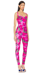 The New Arrivals by Ilkyaz Ozel Fonda Jumpsuit in Pink