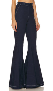 The New Arrivals by Ilkyaz Ozel Jagger Pants in Blue