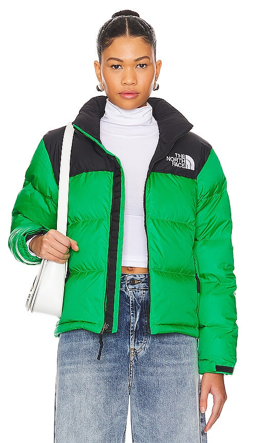 The North Face 1996 Retro Nuptse Jacket in Green - The North Face - 1996 - Veste rétro Nuptse - Vert - The North Face 1996 复古 Nuptse 绿色夹克 - The North Face 1996 Retro Nuptse Jacke in Grün - The North Face 1996 레트로 눕시 재킷 - Giacca The North Face 1996 Retro Nuptse in verde