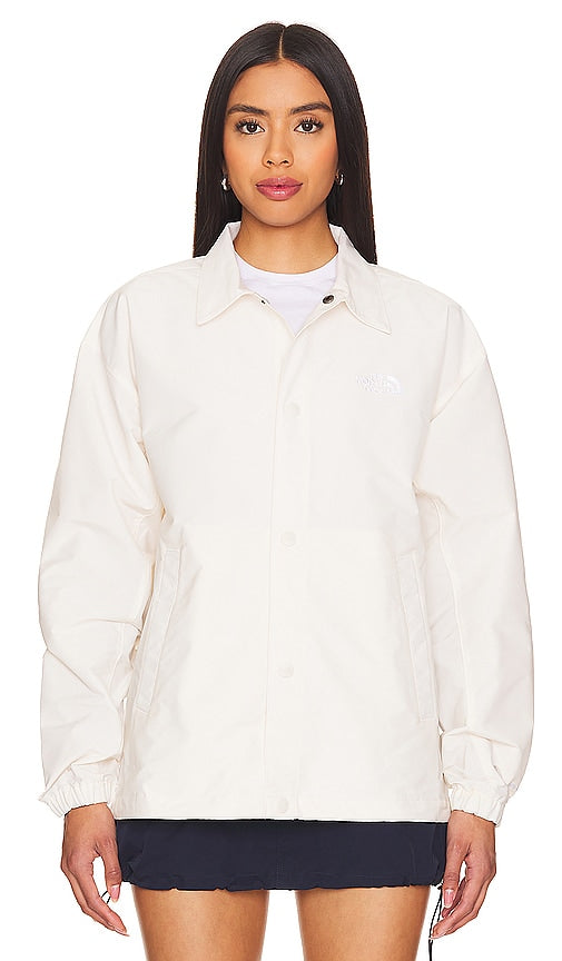 The North Face Easy Wind Coaches Jacket in White
