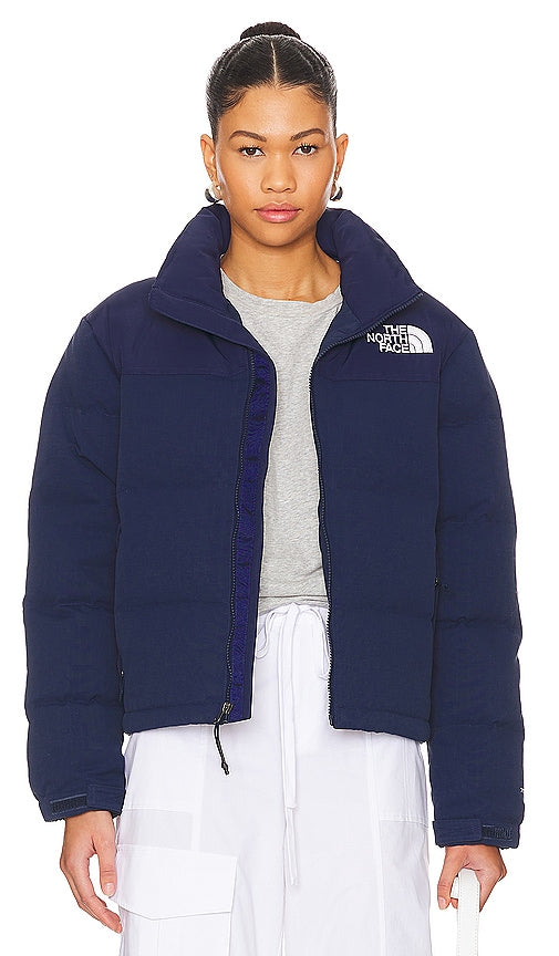The North Face W 92 Nuptse Jacket in Navy - The North Face - Veste W 92 Nuptse en bleu marine - The North Face W 92 Nuptse 海军蓝夹克 - The North Face W 92 Nuptse Jacke in Marineblau - The North Face W 92 눕시 재킷 색상 네이비 - Giacca The North Face W 92 Nuptse in blu marino