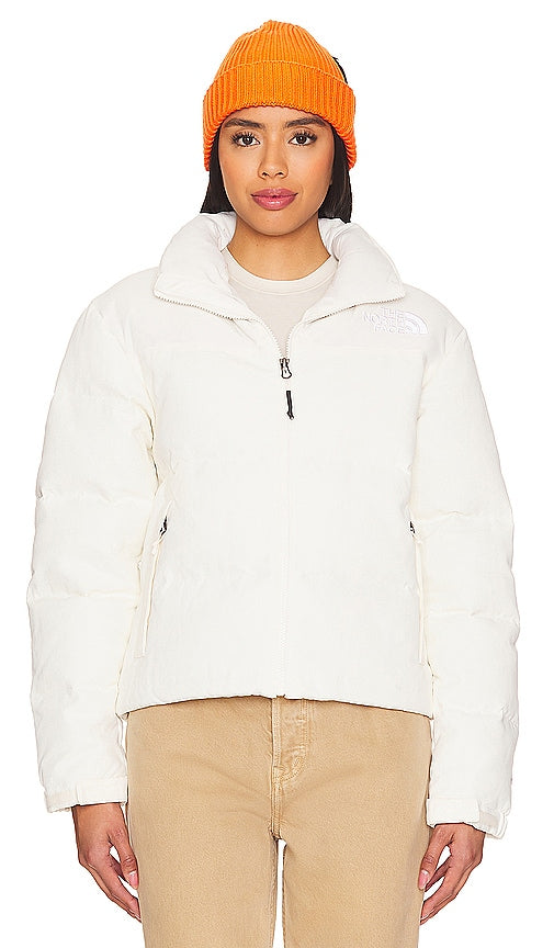 The North Face W 92 Ripstop Nuptse Jacket in White