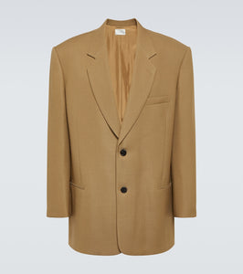 The Row Abram single-breasted virgin wool blazer