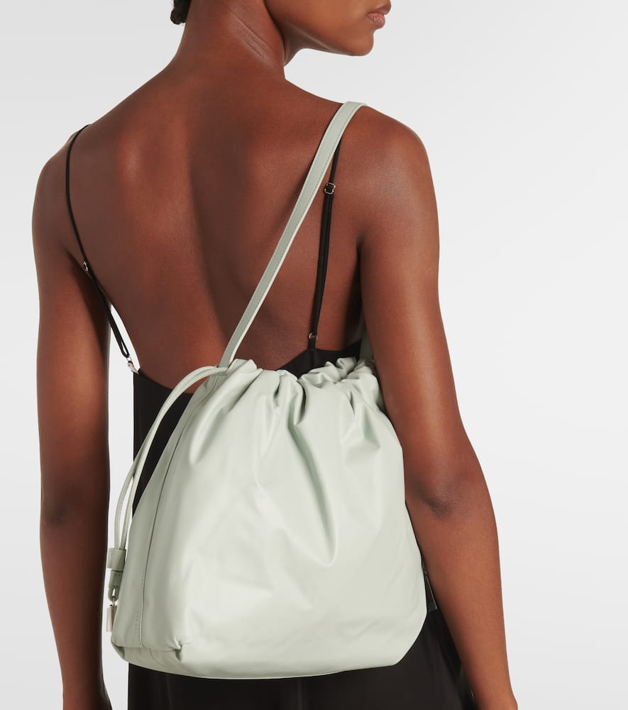 The Row Angy leather shoulder bag
