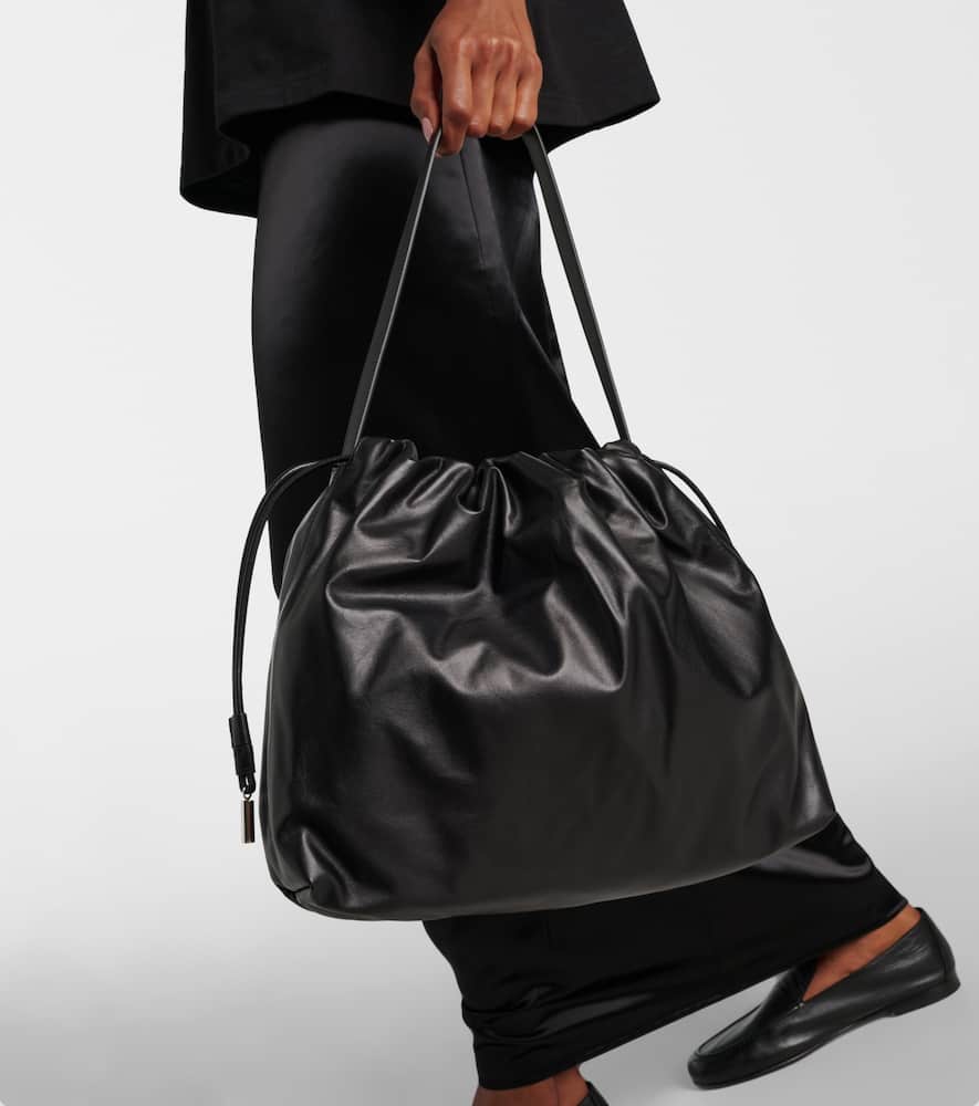 The Row Angy leather shoulder bag
