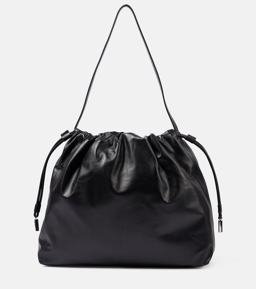 The Row Angy leather shoulder bag. Shop The Row Shoulder Bags for women now.