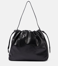 The Row Angy leather shoulder bag. Shop The Row Shoulder Bags for women now.