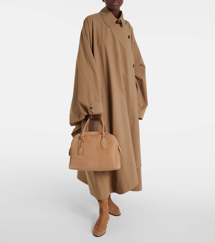 The Row Awar suede over-the-knee boots