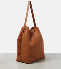 The Row Belvedere leather tote bag