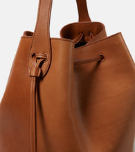The Row Belvedere leather tote bag