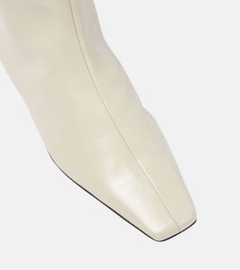 The Row Bette leather boots
