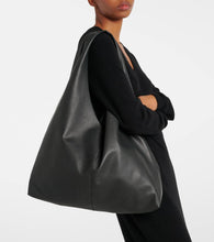 The Row Bindle Medium leather tote bag
