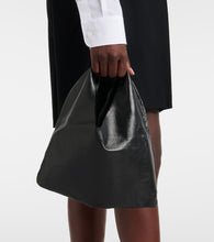 The Row Bindle Small leather tote bag