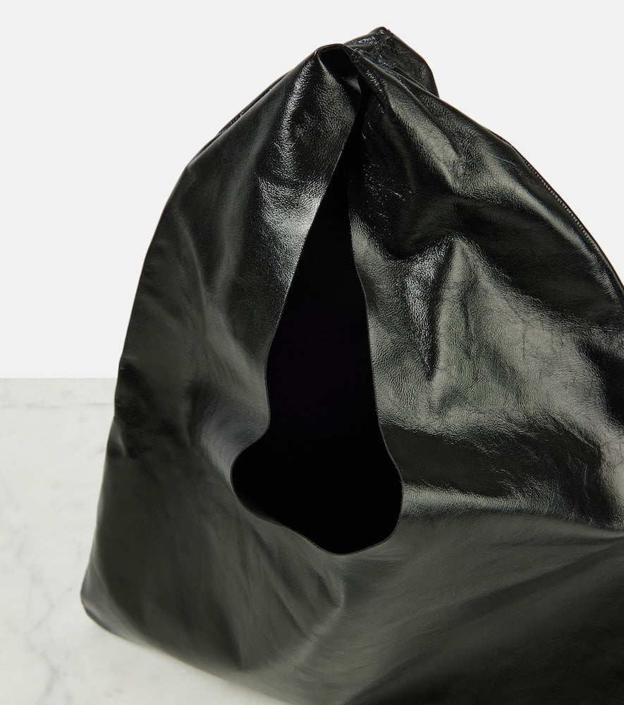 The Row Bindle Small leather tote bag