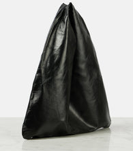 The Row Bindle Small leather tote bag