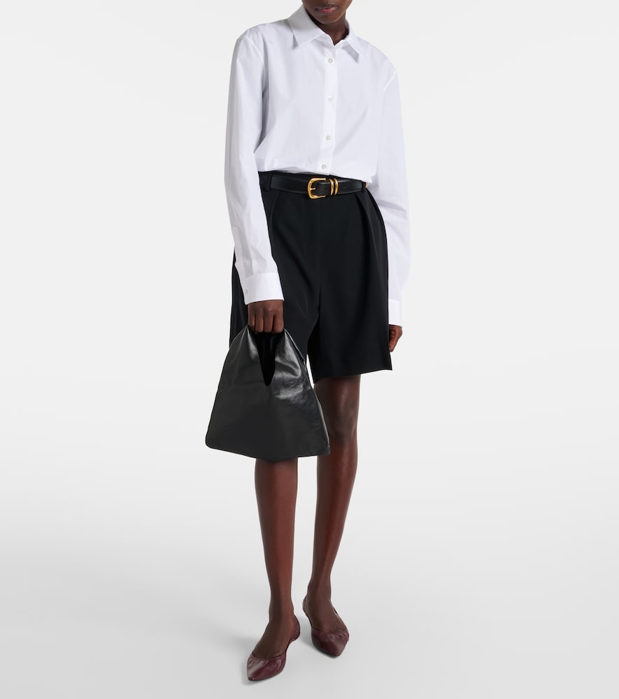 The Row Bindle Small leather tote bag