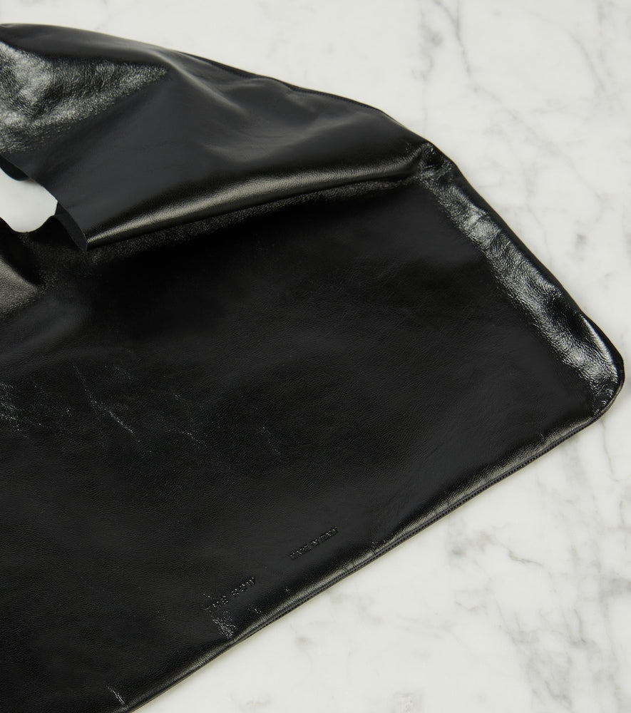 The Row Bindle Small leather tote bag