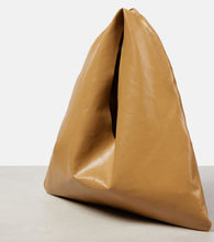 The Row Bindle Small leather tote bag