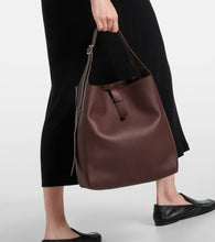 The Row Blake leather shoulder bag