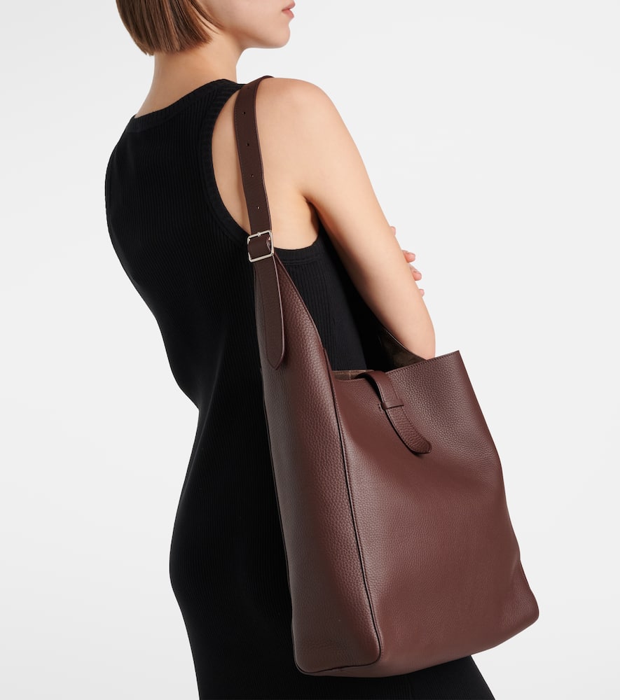 The Row Blake leather shoulder bag