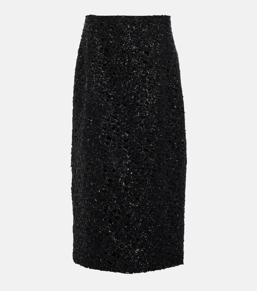 The Row Boucle wool maxi skirt - The Row 羊毛圈圈纱长裙