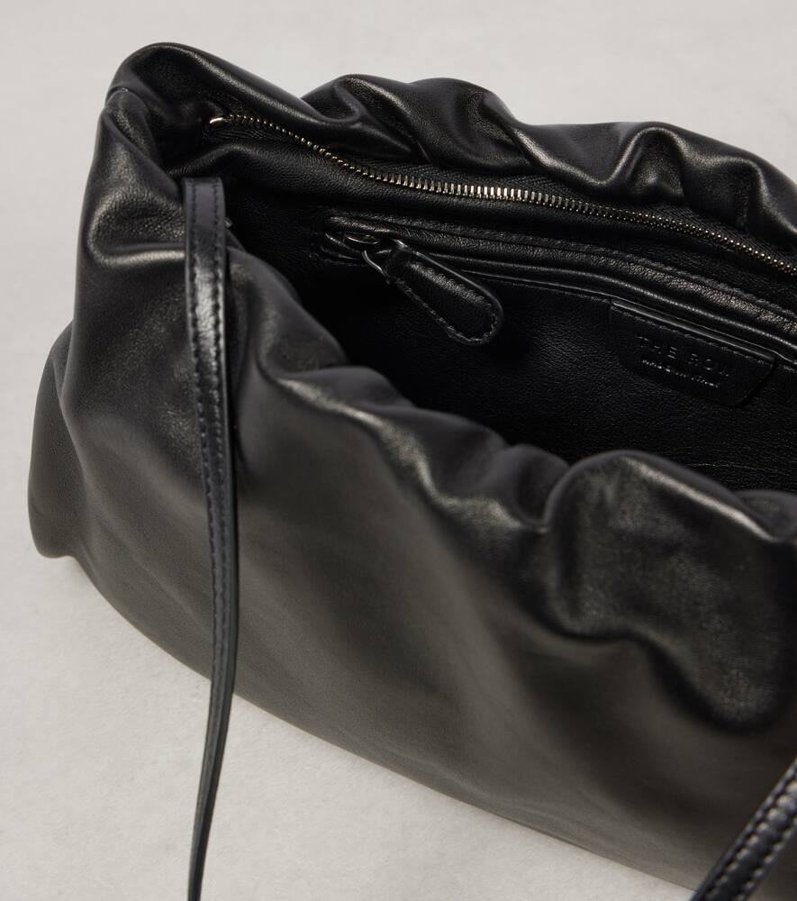 The Row Bourse XL leather shoulder bag