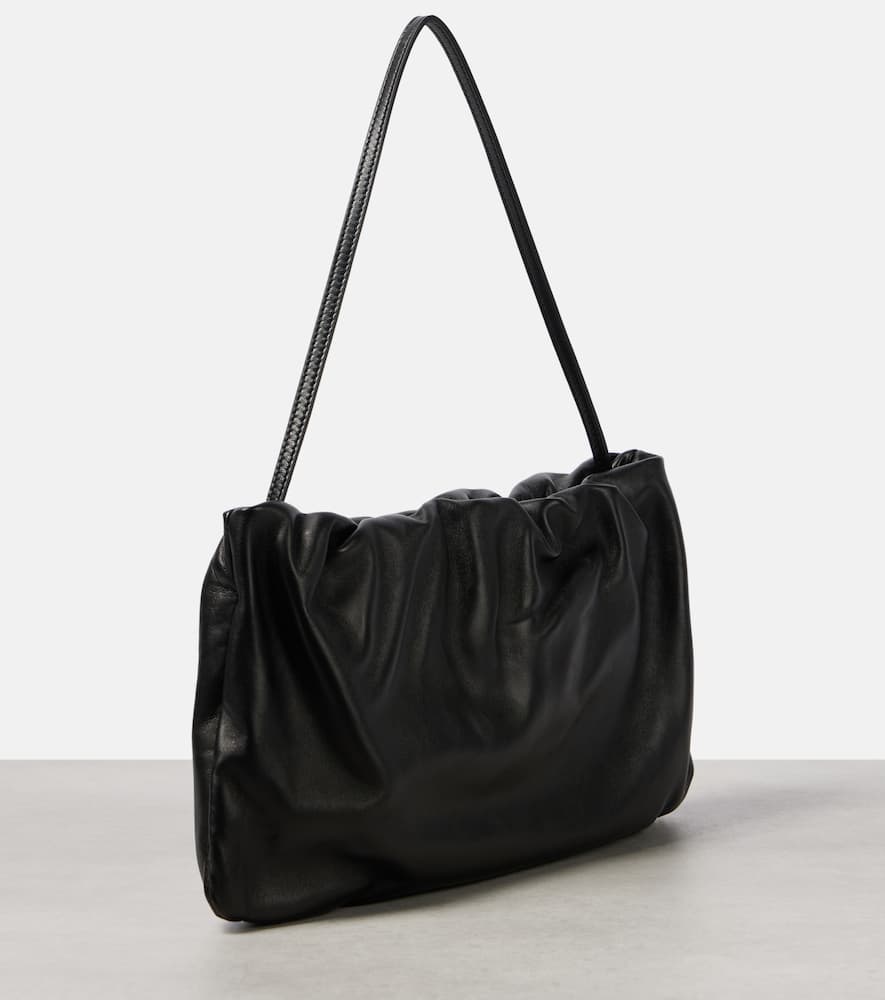 The Row Bourse XL leather shoulder bag