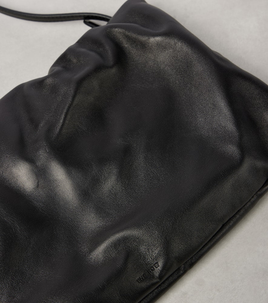 The Row Bourse XL leather shoulder bag