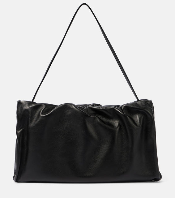The Row Bourse XL leather shoulder bag. Shop The Row Shoulder Bags for women now.