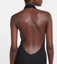 The Row Brynlee halterneck maxi dress