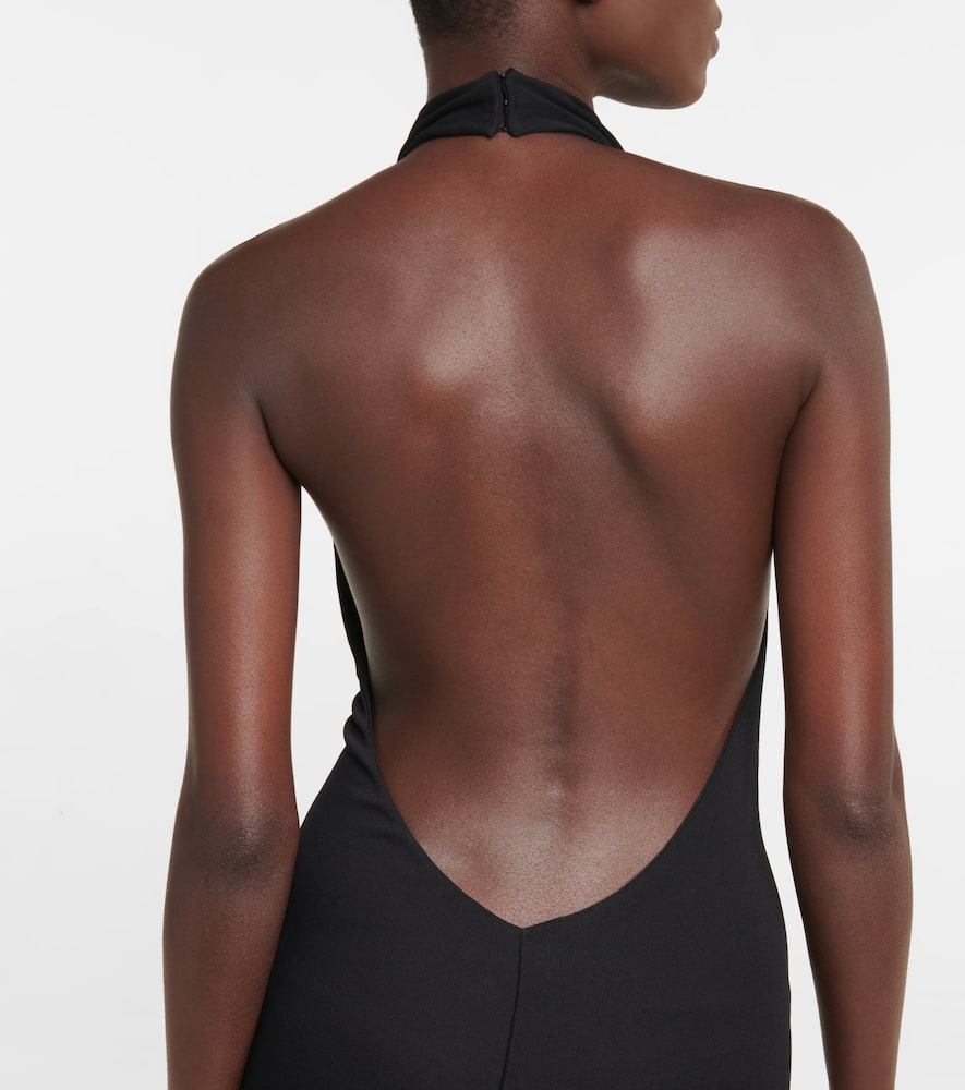 The Row Brynlee halterneck maxi dress