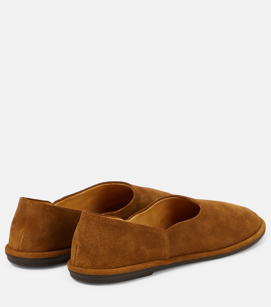 The Row Canal suede loafers