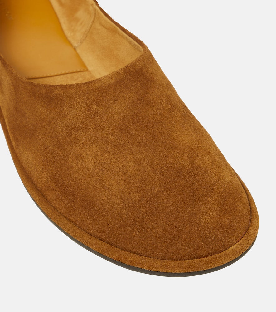 The Row Canal suede loafers
