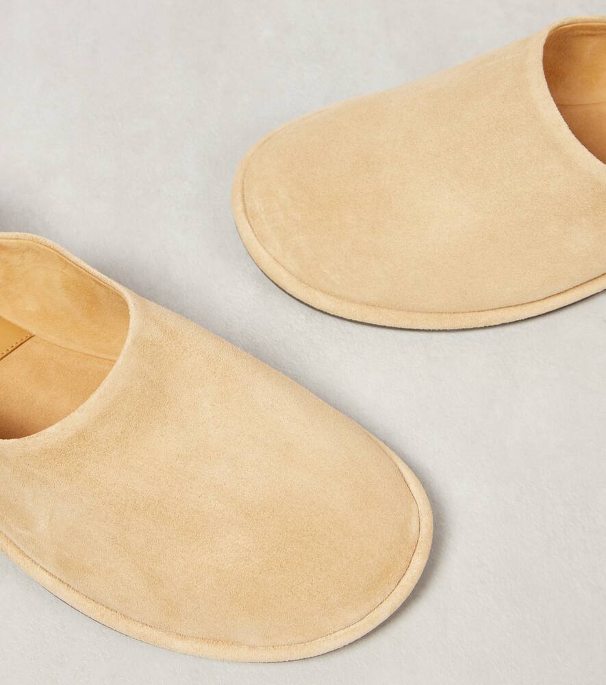 The Row Canal suede slip-on shoes
