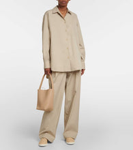 The Row Canvas low-top sneakers