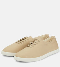 The Row Canvas low-top sneakers