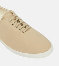 The Row Canvas low-top sneakers