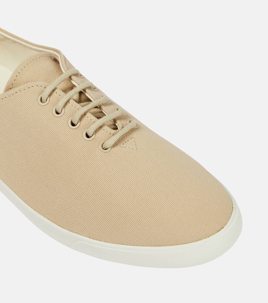 The Row Canvas low-top sneakers