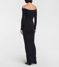 The Row Curitiba off-shoulder maxi dress